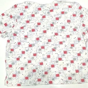 Rebecca Malone 2X Patches and Flowers Shirt